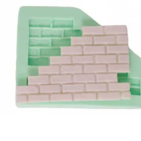 1 moule en silicone panneau revêtement texture bois v pour vintage pâte polymère fimo platre wepam