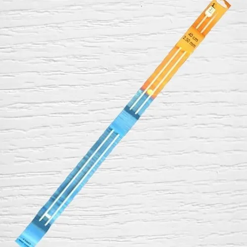 Aiguille à tricoter - aluminium - 2 mm / 30 cm -