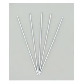Aiguilles a tricoter doubles pointes aluminium 20cm n°3.5