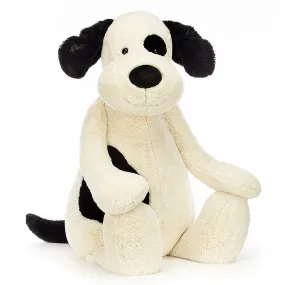 Bashful Black & Cream Puppy - Very Big