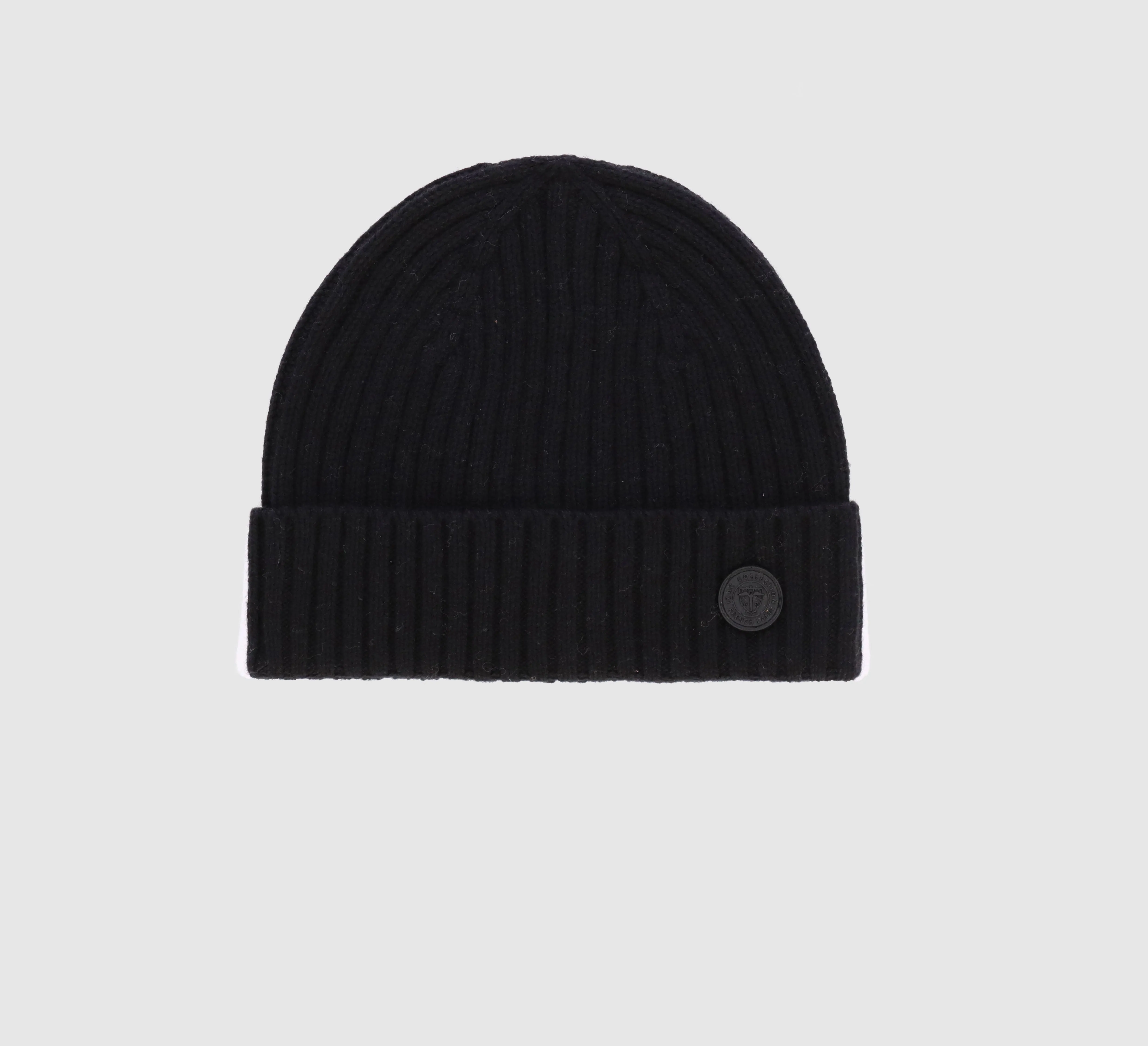Bonnet en maille noir YATCH