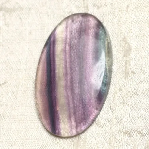 Cabochon de pierre - fluorite ovale 43x26mm n6 -  4558550079978