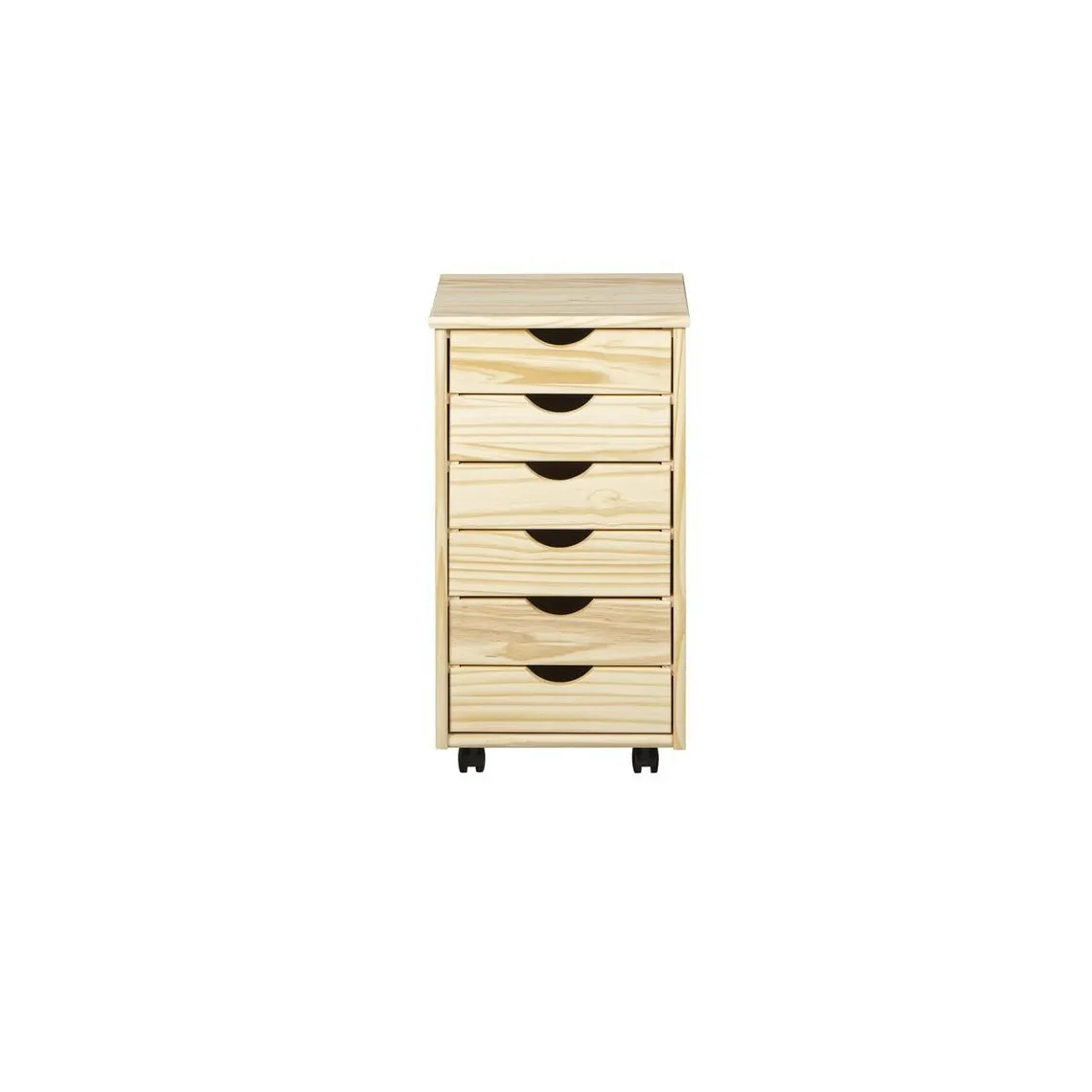 Caisson à roulettes en Bois massif TCHAUM | Panier, boîte 3 SUISSES