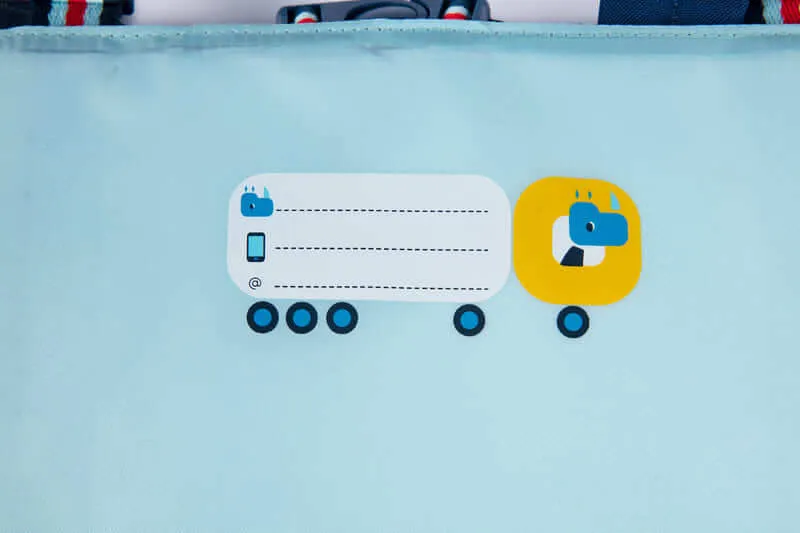Cartable enfant En route