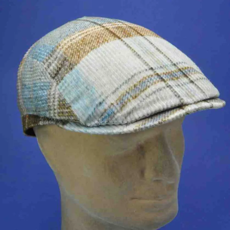 Casquette en velours coton imprimé | Casquette hiver pour homme