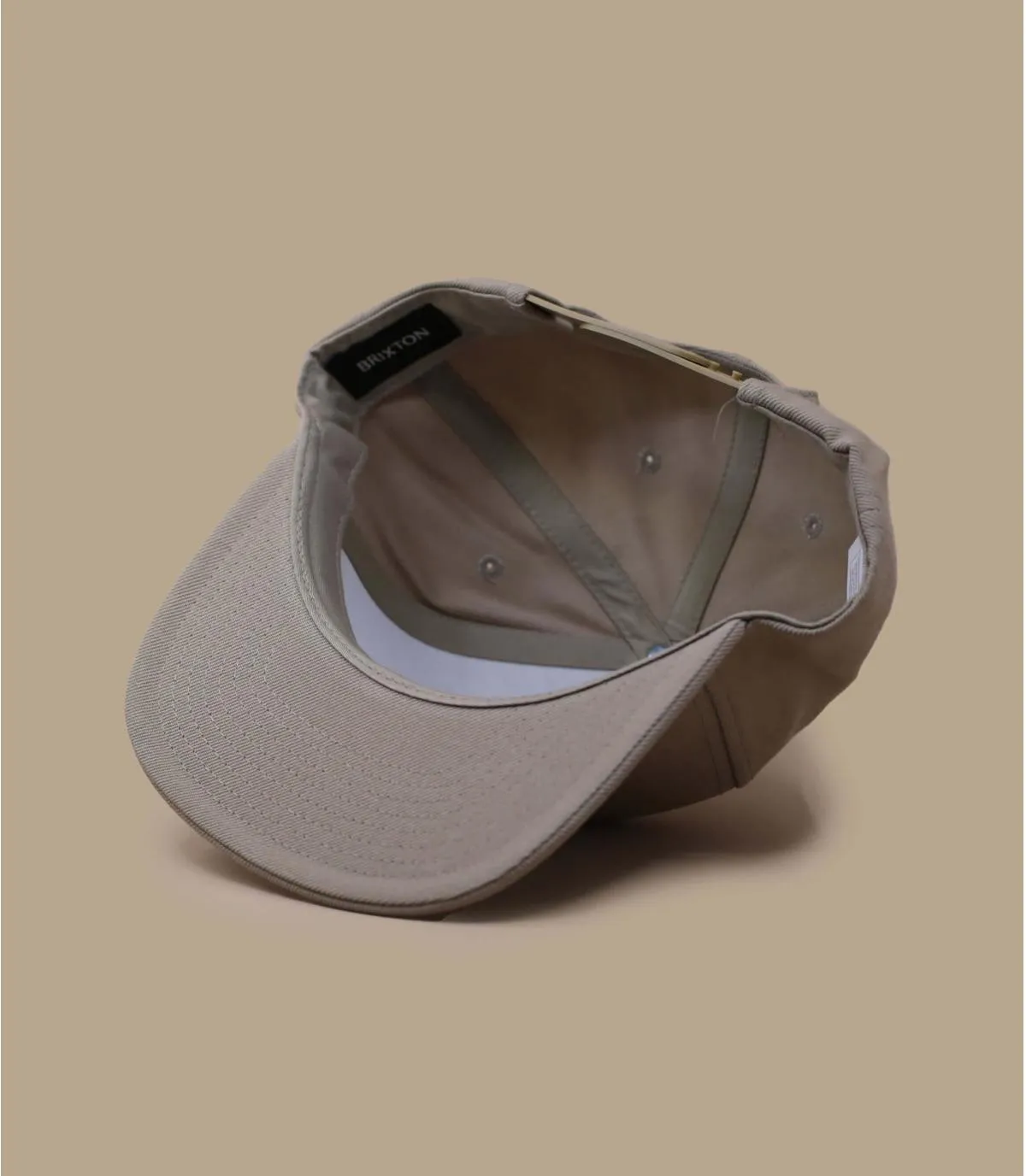 casquette snapback beige - Stinger MP Snapback sand Brixton : Headict