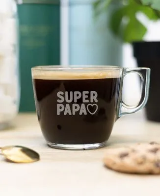 Chope de bière Super papa (gravé)
