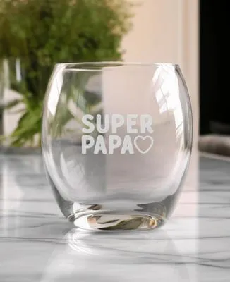 Chope de bière Super papa (gravé)