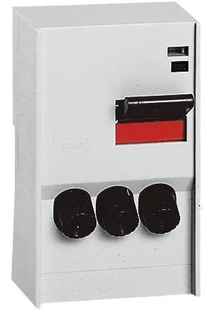 Combiné à cartouches PAX 20A 3 pôles gris clair