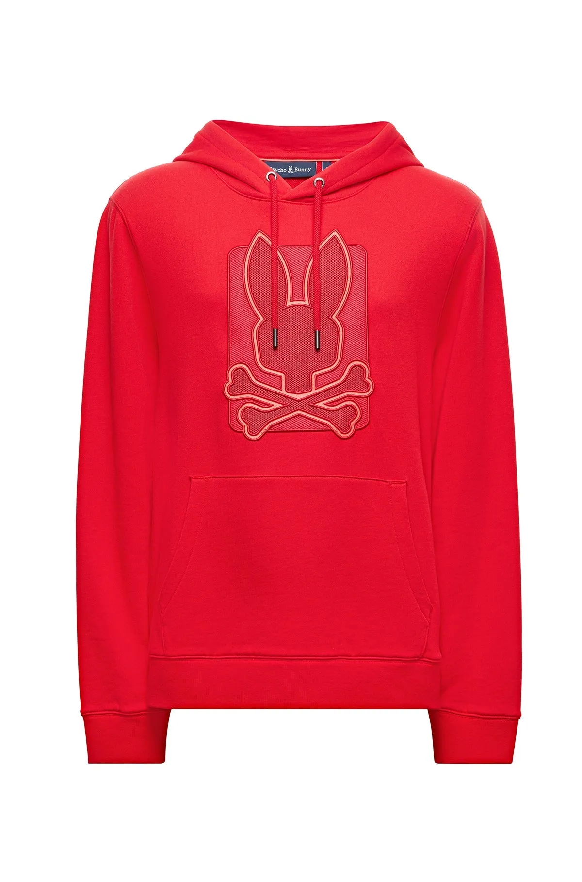 Coton ouaté Psycho Bunny | Pierce B6H135E200 Rouge Clair