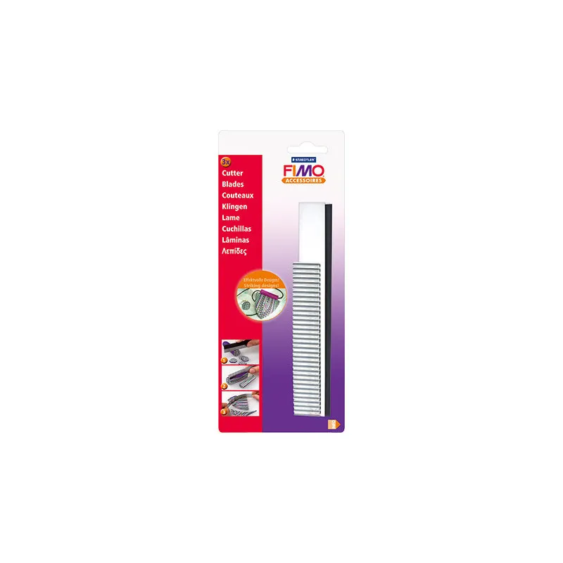 Cutter fimo 3 lames - Lame fimo - Boesner
