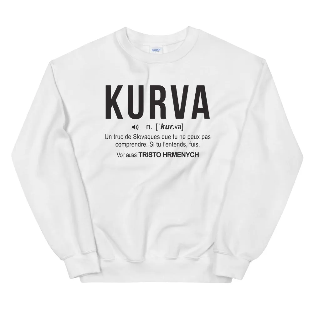 Definition Kurva - Slovaque - Sweatshirt
