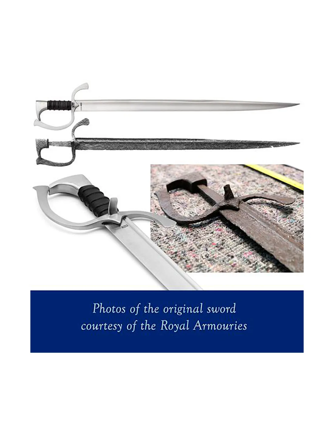 Falchion d'Infanterie Anglaise fin XVe siècle ⚔️ Boutique Épées