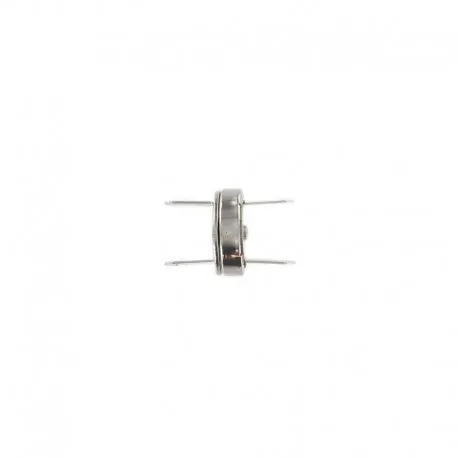 Fermoir magnétique 10 mm nickelé