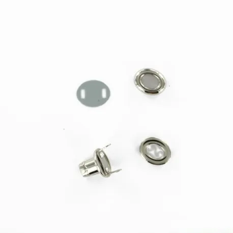 Fermoir tourniquet zamak - nickel