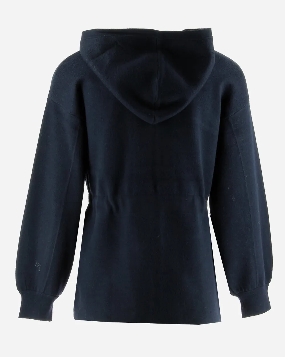 Gilet zippé bleu marine