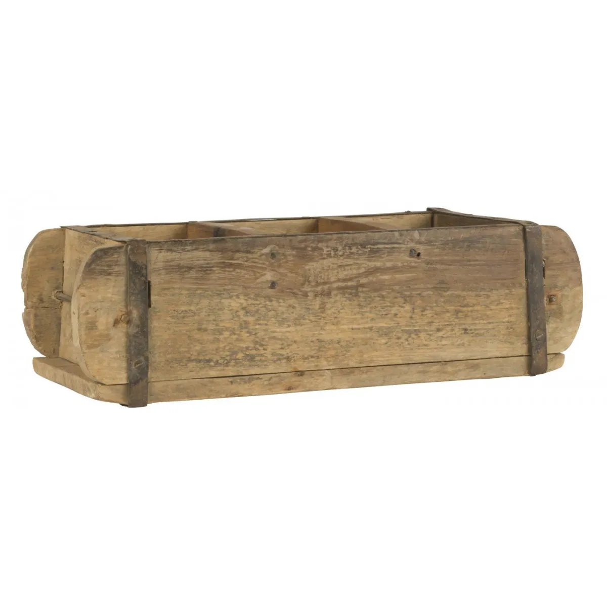 Ib Laursen Moule à Brique 3 compartiments en bois recyclé - Ib Laursen