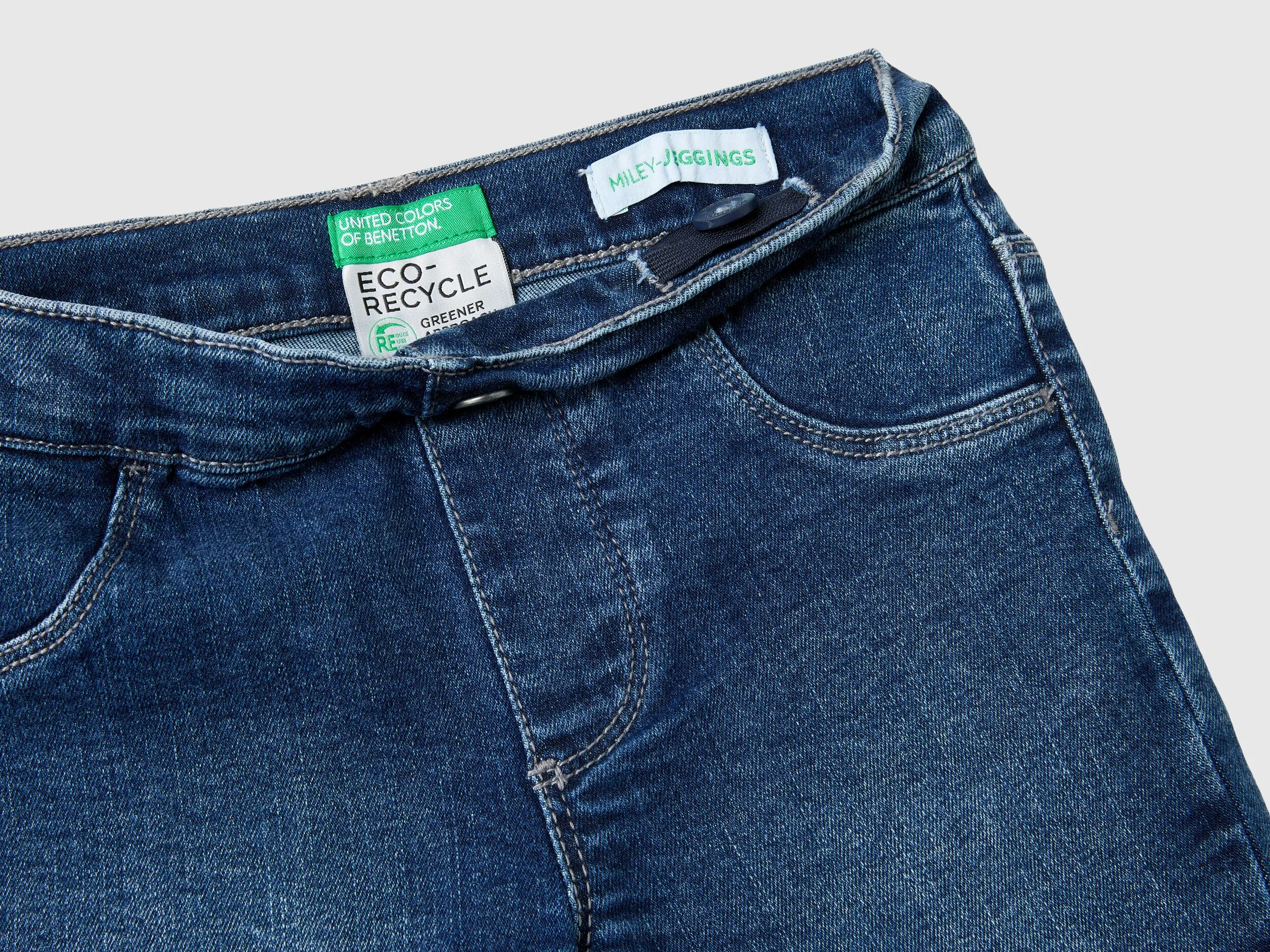 Jeggings en denim stretch 