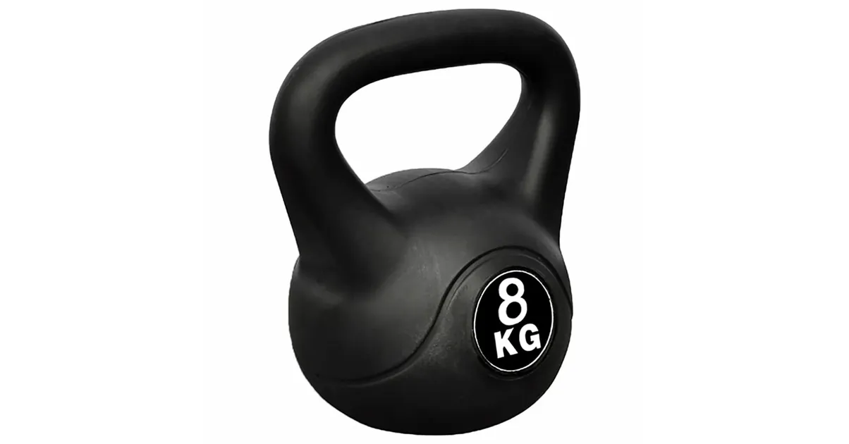 Kettlebell 8kg pour exercices physiques