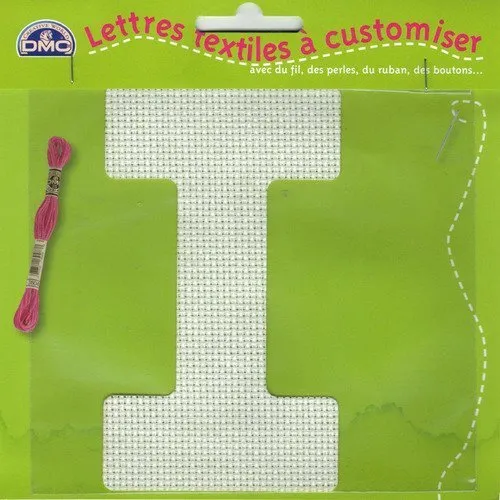 Lettre à broder " i "