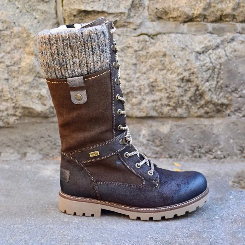 Lieser | Bottes en maille avec fermeture éclair