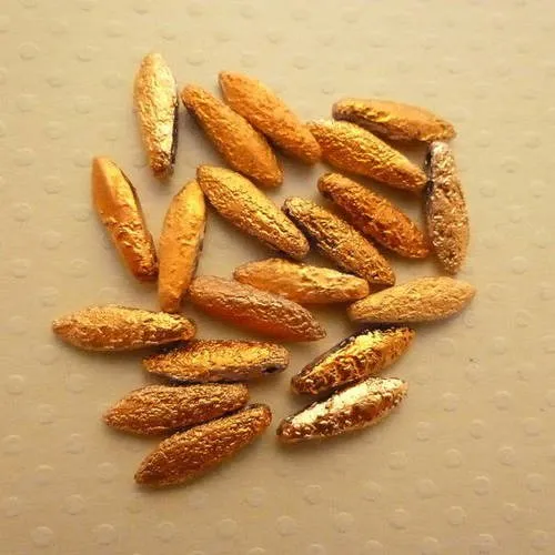 Lot de 20 gouttes dagues 5x16 mm jet etched sunset full- cbd516-1416