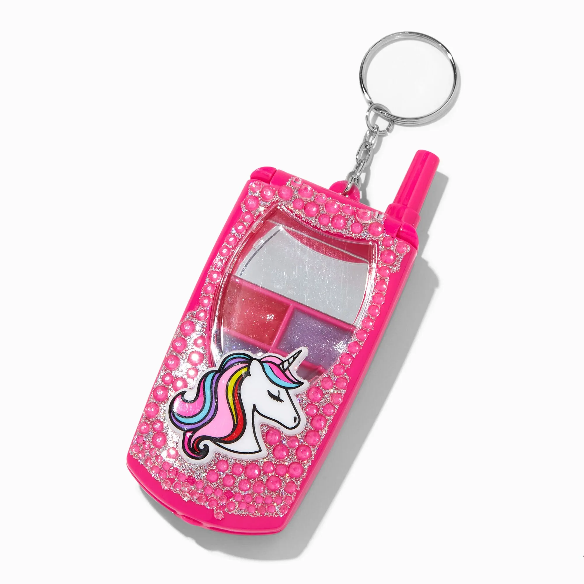 Lot de gloss bling-bling façon portable à clapet licorne Y2K