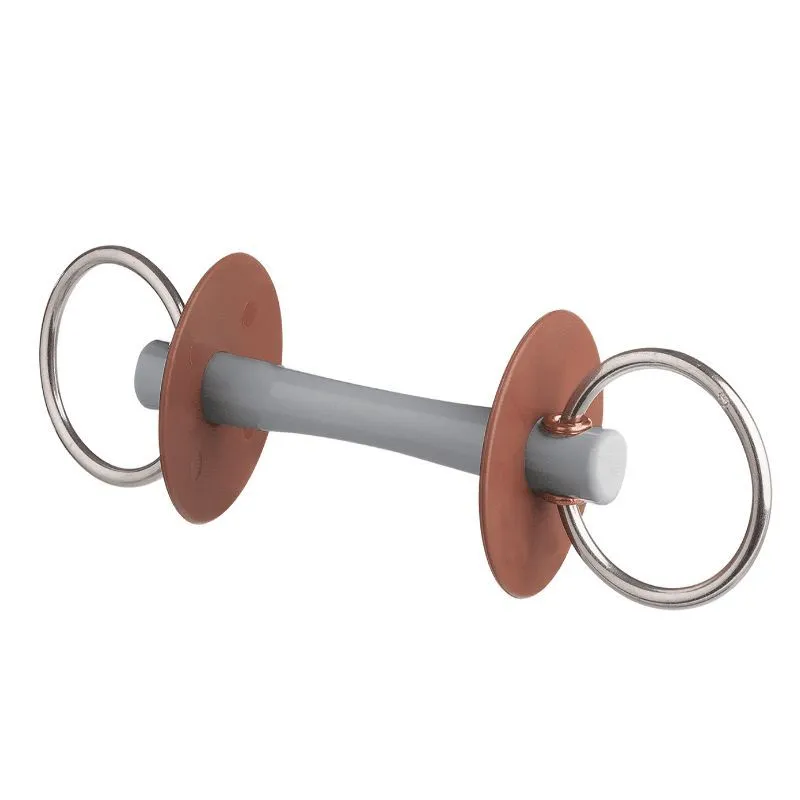 Mors deux anneaux cheval 7,5cm canon fin et doux Comfort - Beris - BERIS - Mors deux Anneaux - Equestra