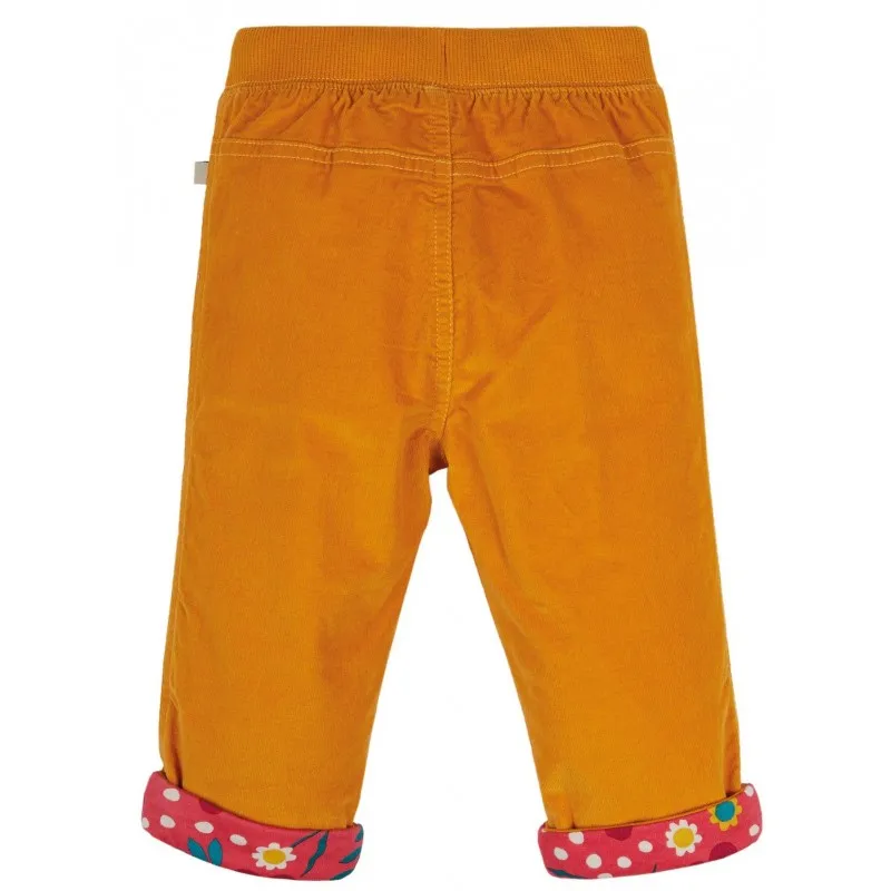 Pantalon coton bio Réversible Flower