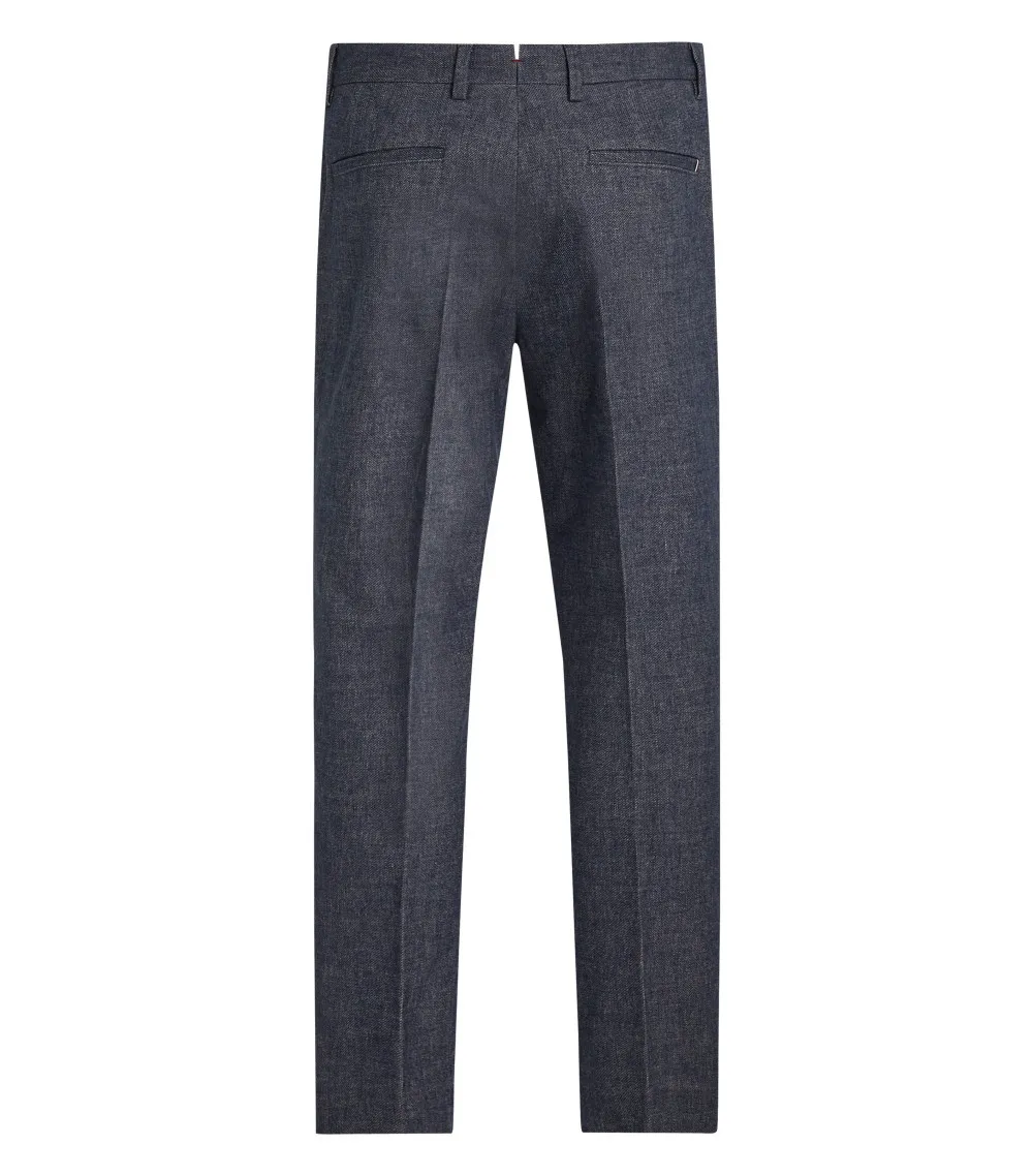 Pantalon Tommy Hilfiger marine chiné