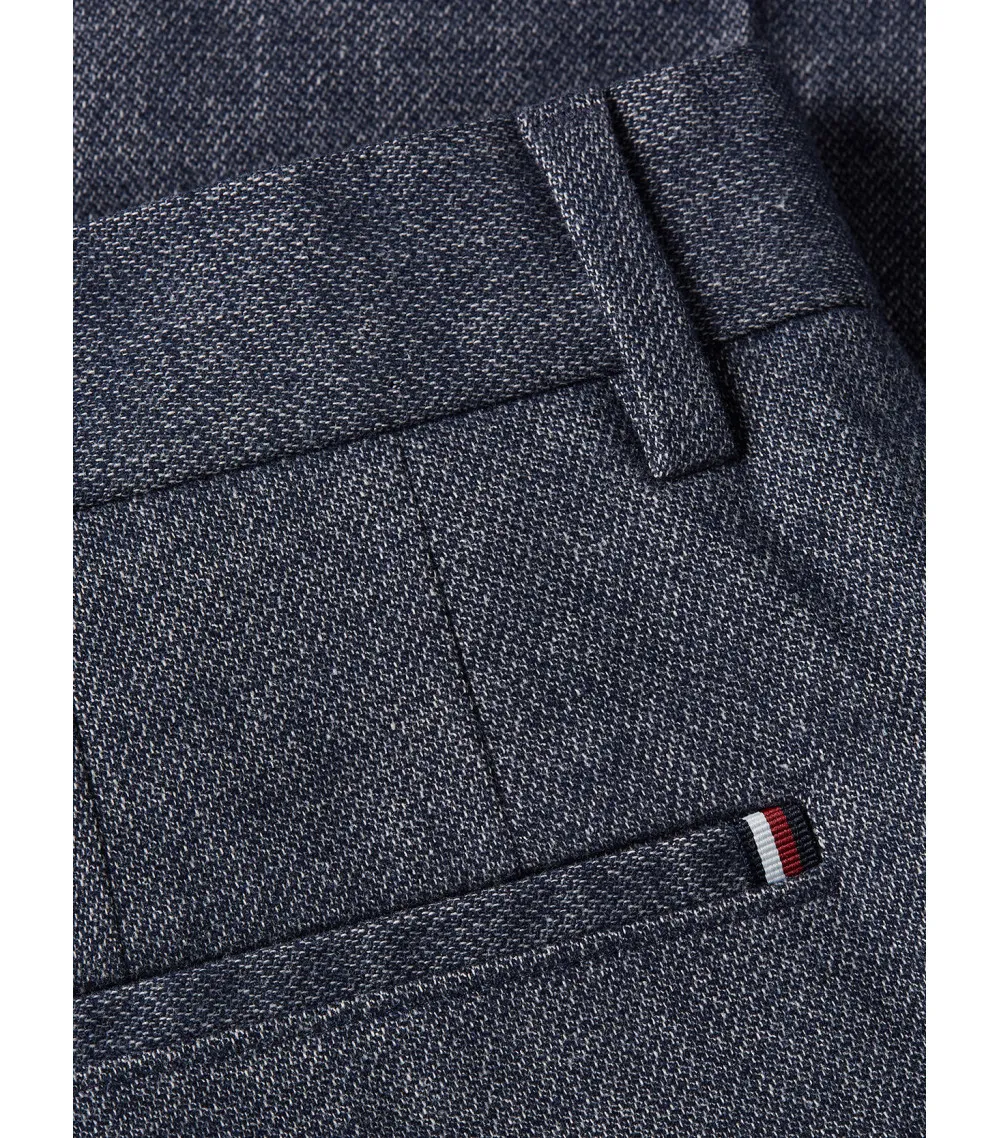 Pantalon Tommy Hilfiger marine chiné