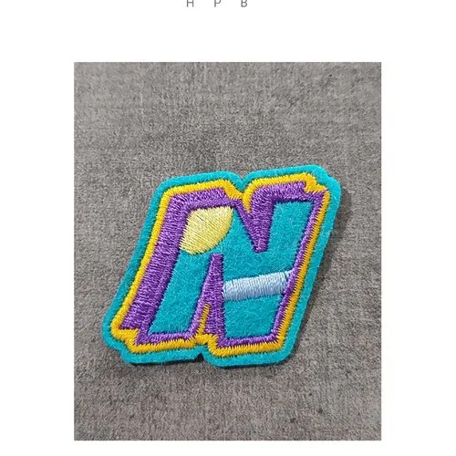 Patch thermocollant lettre n