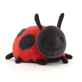 Peluche Jellycat Layla Ladybird - coccinelle