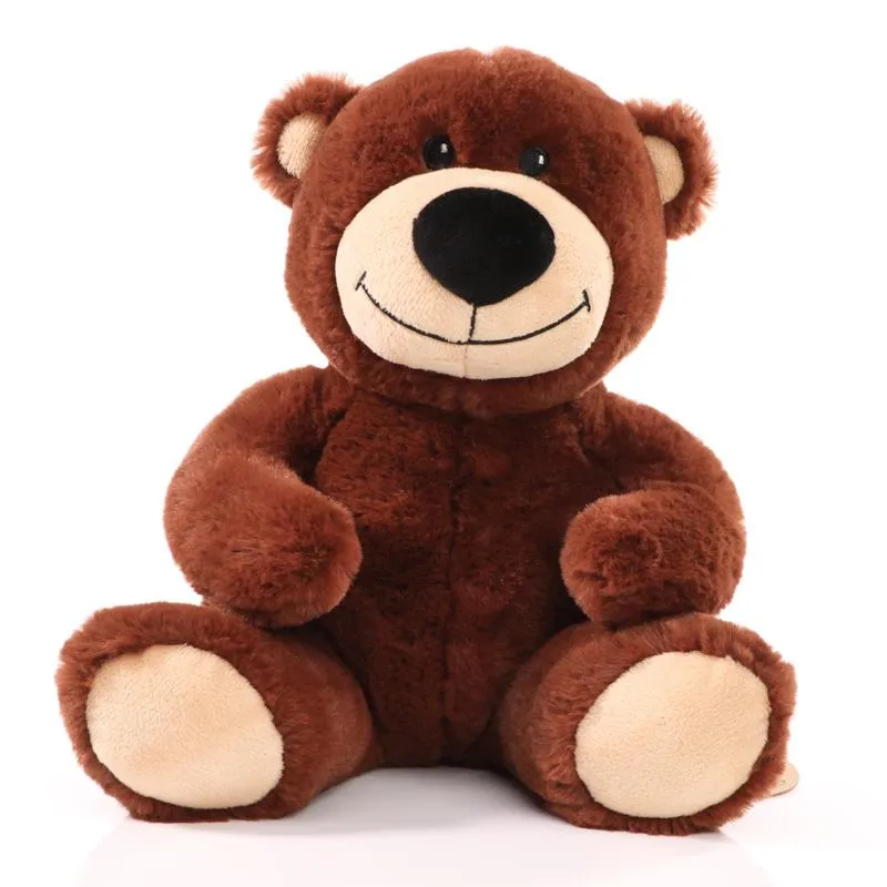 Peluche ourson publicitaire en PET recyclé - 24cm - Vertlapub