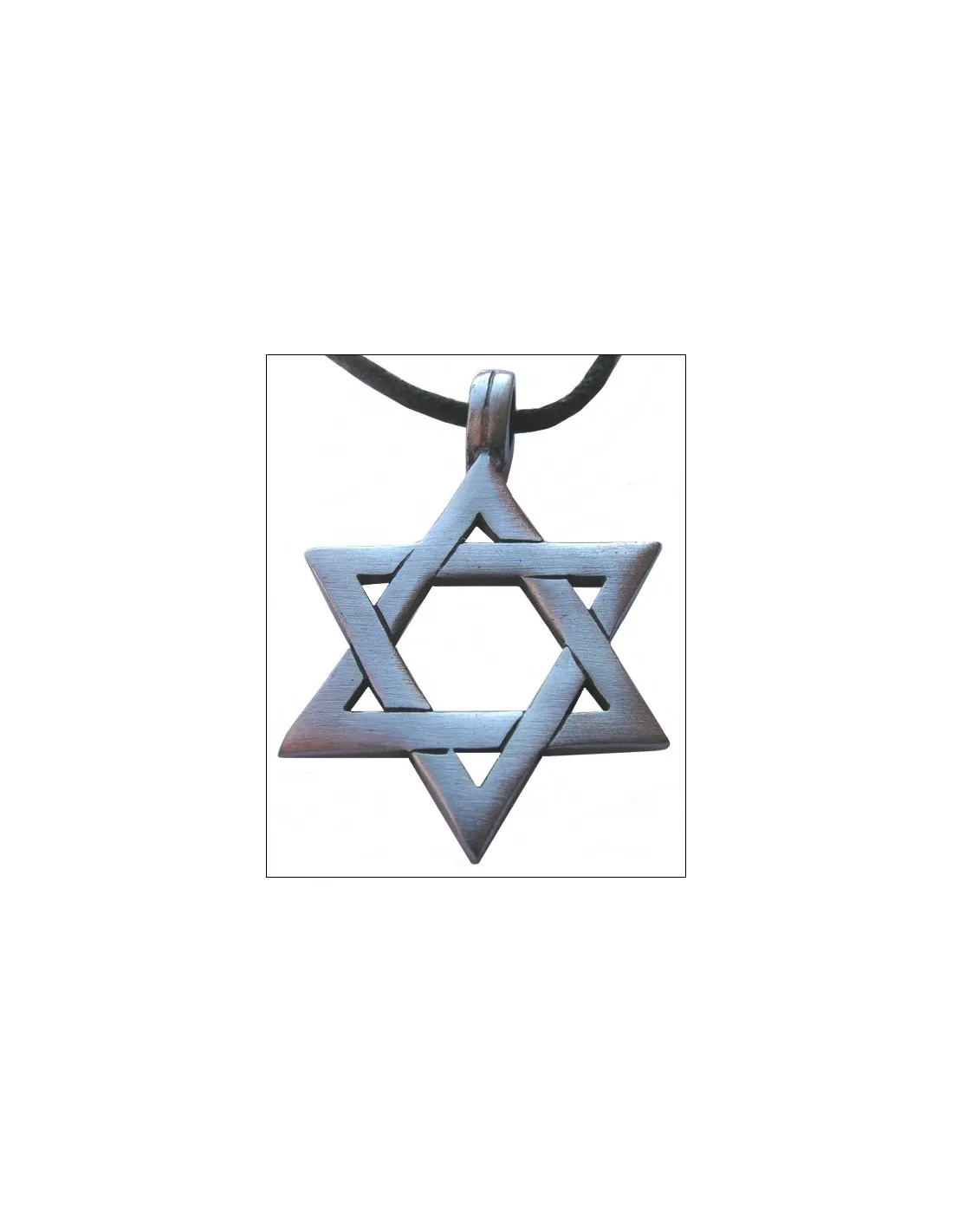 Pendentif étoile de David ⚔️ Boutique Épées