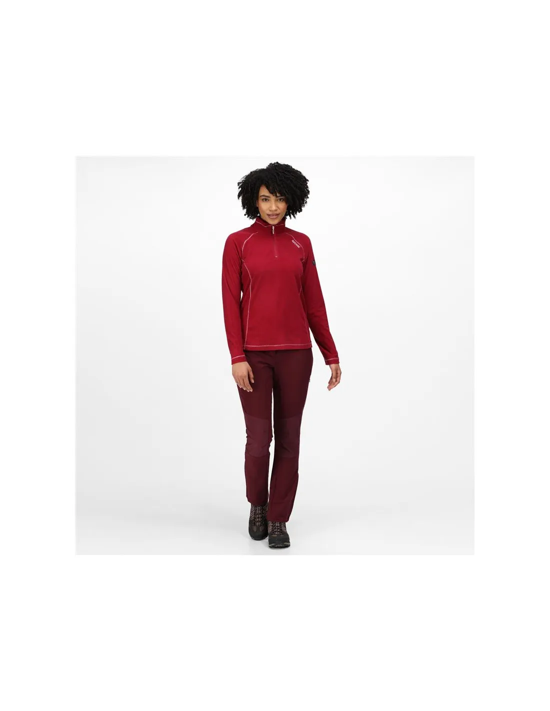 Polaire Regatta Montes Lightweight Half-Zip W Red
