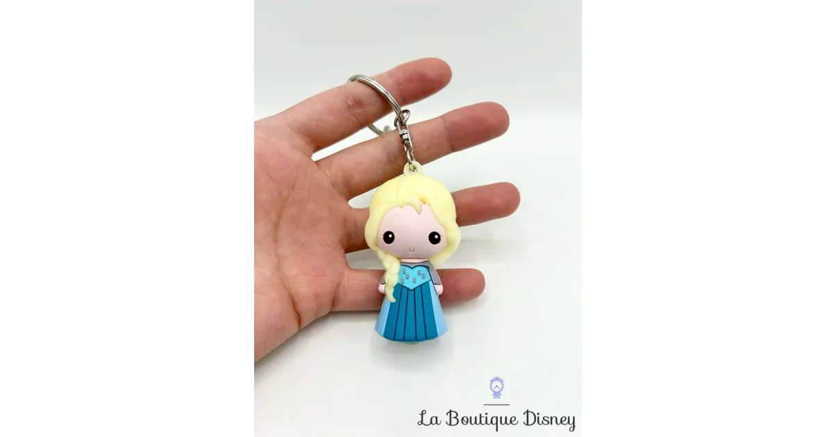 Porte clés Elsa La reine des neiges Disneyland Disney figurine plastique princesse