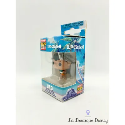 Porte clés Lilo & Stitch Pocket Pop Keychain Disney Funko figurine vinyle hawaïenne