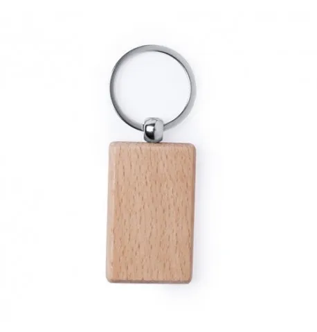Porte-Clés Personnalisable et Publicitaire Pelton en Bois