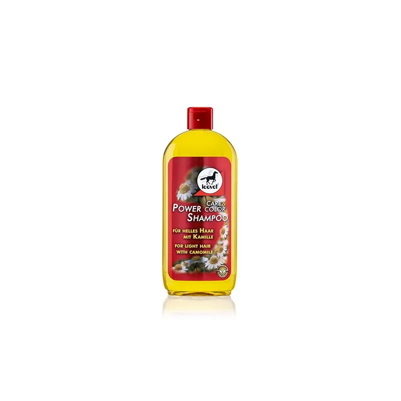 Shampoing chevaux camomille 500 ml Super Force - Leovet - LEOVET - Shampoing cheval - Equestra
