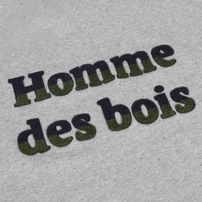 Sweat Homme des bois Faguo en coton & polyester recyclés gris