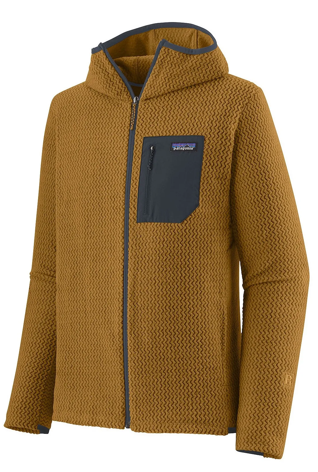 sweat-shirt Patagonia R1 Air Full Zip Hoody - Raptor Brown - men´s