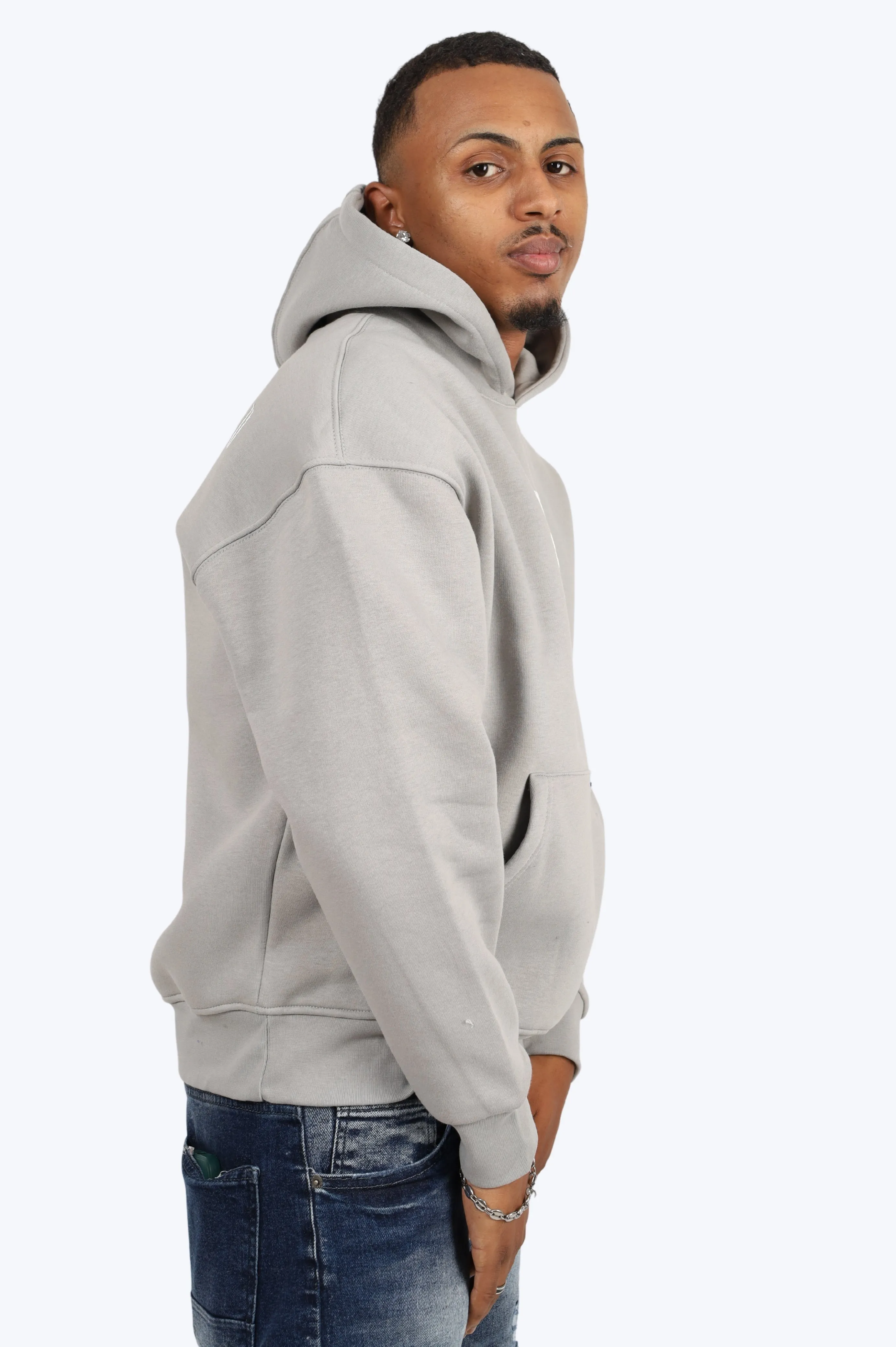 SWEAT USUAL SUSPECT - GRIS CLAIR