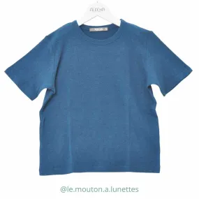 T-shirt enfant en bourrette de soie biologique GOTS ALKENA