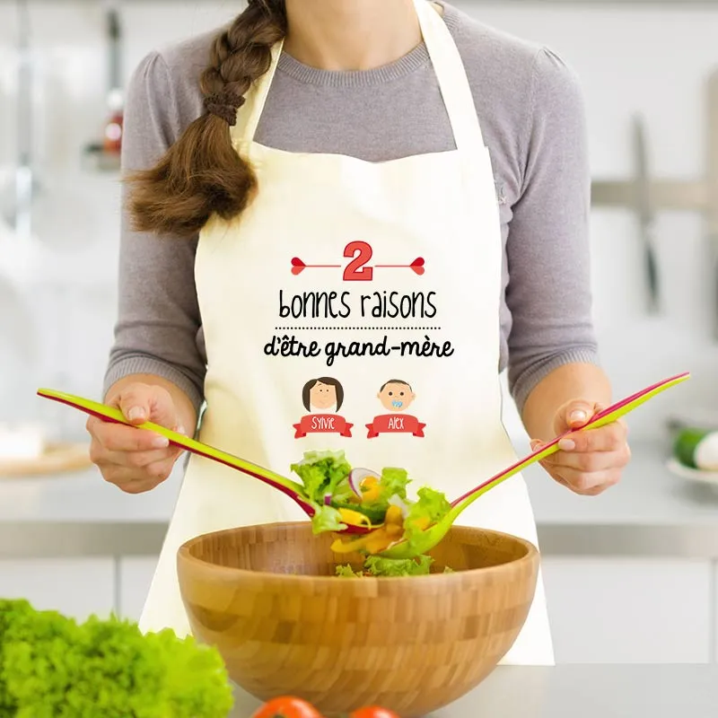 Tablier raisons d'être grand-mère