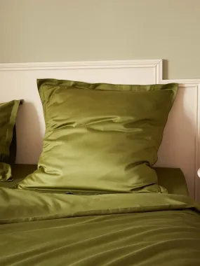Taie d'oreiller satin de coton Satine