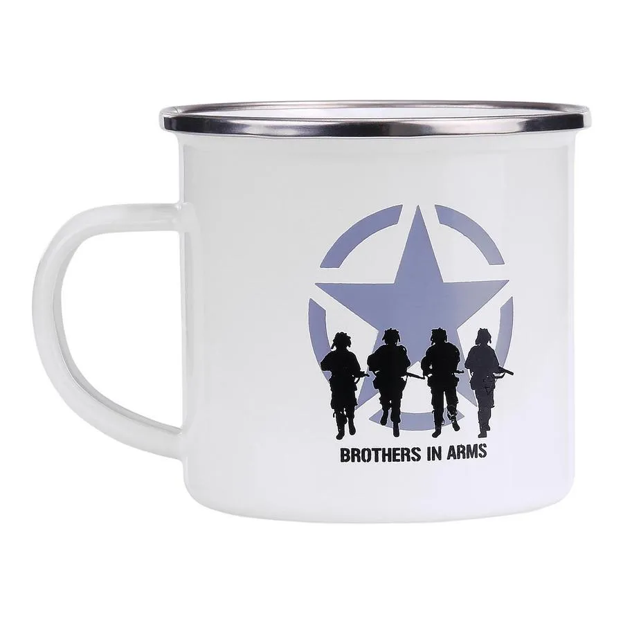 Tasse émaillée Brothers in Arms