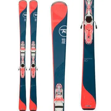 Temptation 80 2018 et Fixations Xpress W 10 Wht/Strawberry
