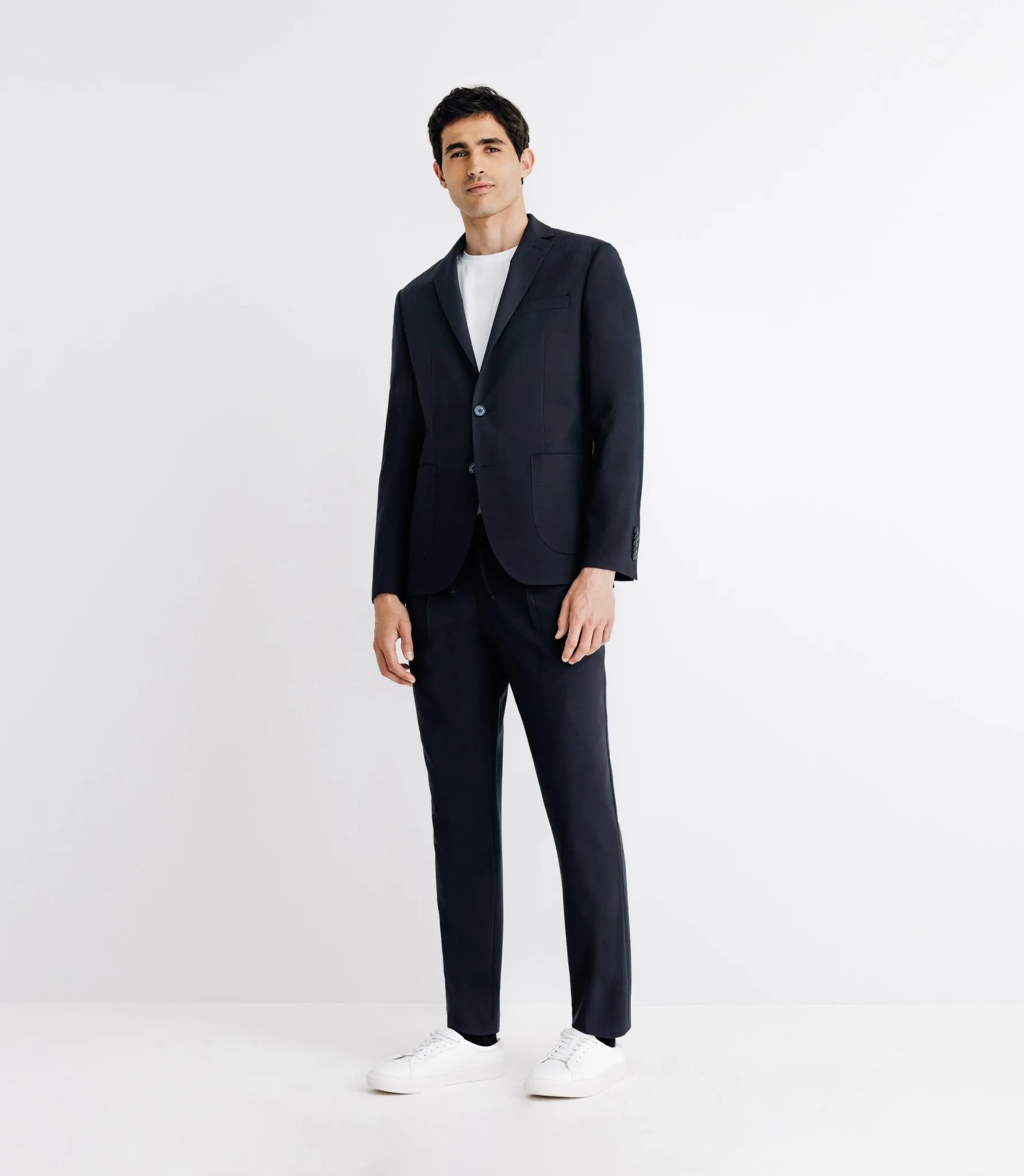 Veste séparable 2 boutons marine
